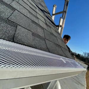 new clean gutter guard service by expert gutter cleaning company in lawrenceville ga
